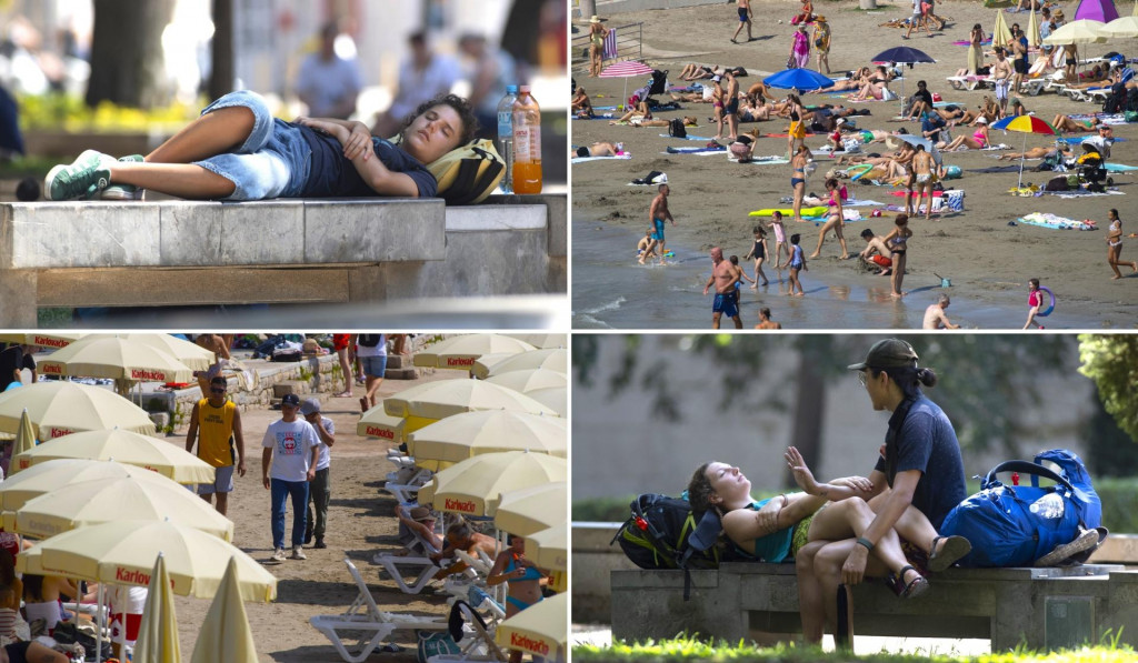 &lt;p&gt;Nedjeljne gužve po gradu i plažama&lt;/p&gt;