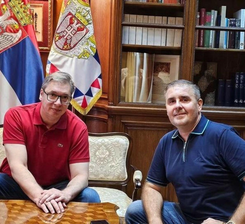 &lt;p&gt;Aleksandar Vučić i Nemanja Berić&lt;br&gt;
 &lt;/p&gt;