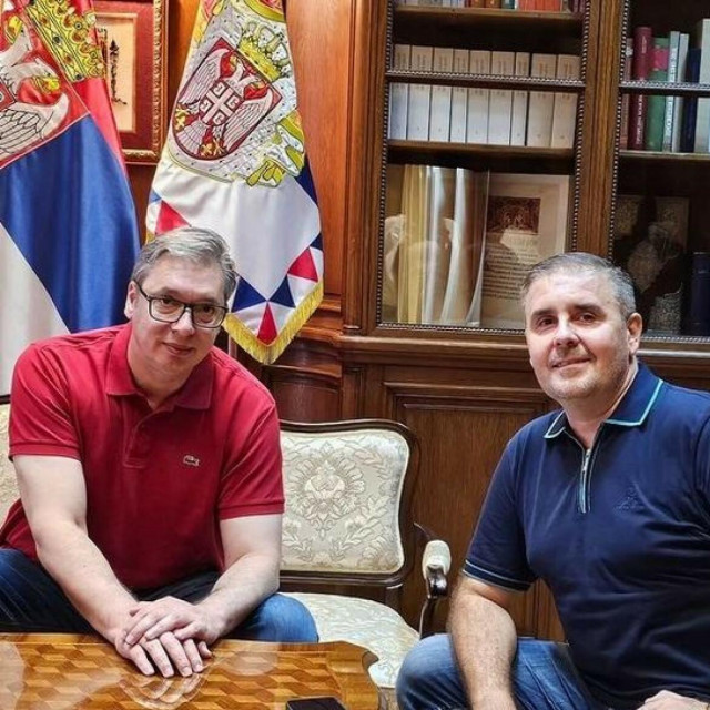 &lt;p&gt;Aleksandar Vučić i Nemanja Berić&lt;br&gt;
 &lt;/p&gt;