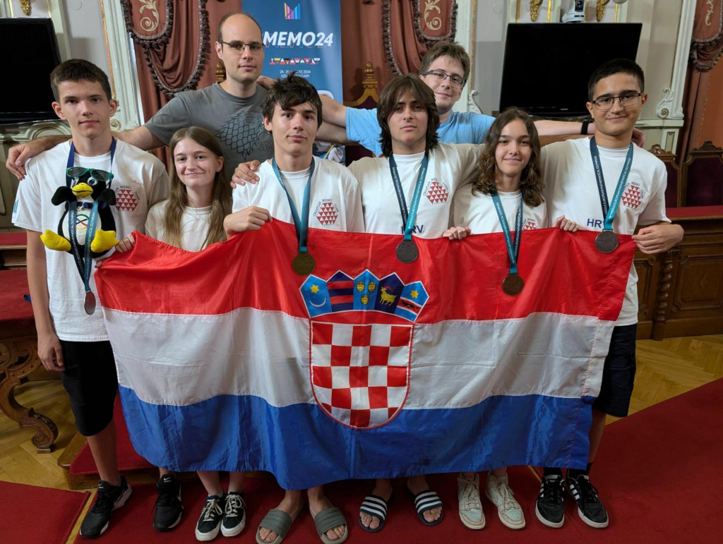 &lt;p&gt;Hrvatski predstavnici na matematičkoj olimpijadi&lt;/p&gt;