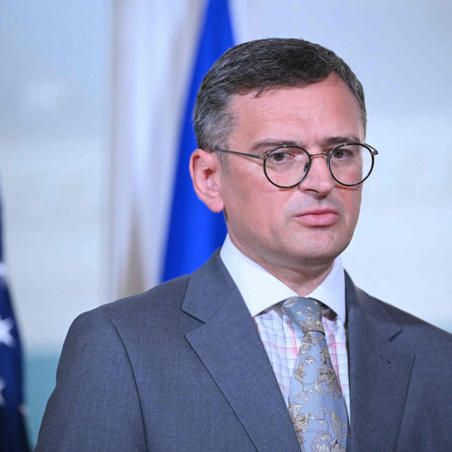 &lt;p&gt;Ukrainian Foreign Minister Dmytro Kuleba speaks to the press as he meets with US Secretary of State Antony Blinken at the US State Department in Washington, DC, on July 9, 2024. (Photo by Mandel NGAN/AFP)&lt;/p&gt;