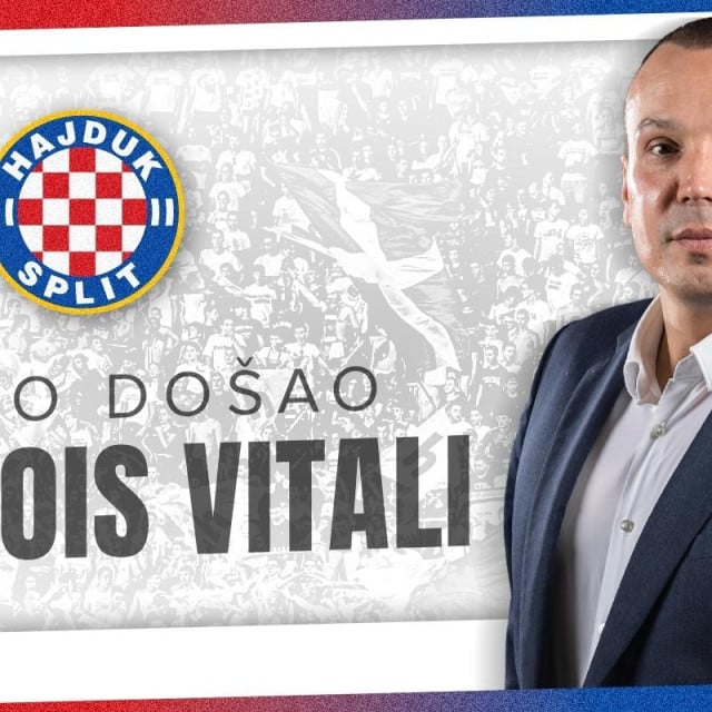 &lt;p&gt;François Vitali novi je sportski direktor Hajduka&lt;/p&gt;