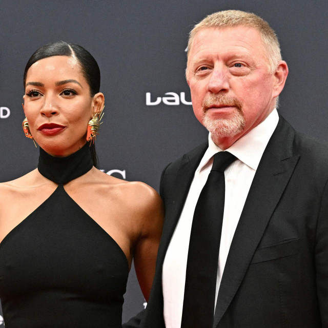 &lt;p&gt;Boris Becker i Lilian de Carvalho Monteiro na Crvenom tepihu u Madridu u travnju 2024. godine&lt;/p&gt;