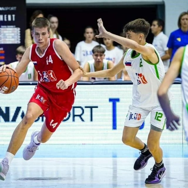 &lt;p&gt;Jure Bijelić na turniru Jr., NBA Arena Sport Final 2024. u Beogradu&lt;/p&gt;