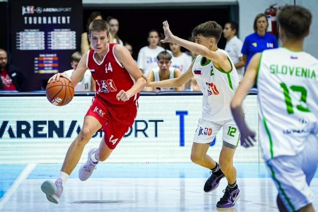 &lt;p&gt;Jure Bijelić na turniru Jr., NBA Arena Sport Final 2024. u Beogradu&lt;/p&gt;