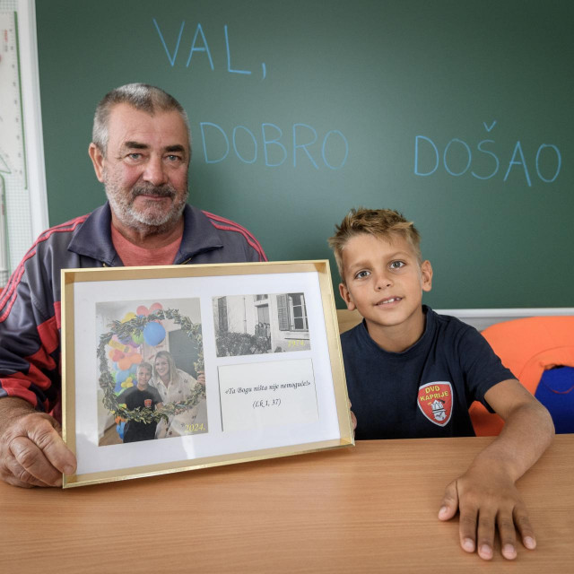 &lt;p&gt;Goran Jelovčić, posljedni učenik skole prije 50 godina i Val Mudronja&lt;/p&gt;