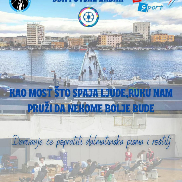 &lt;p&gt;Plakat najave akcije darivanja krvi&lt;/p&gt;