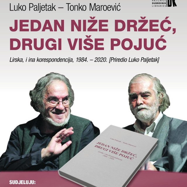 &lt;p&gt;Predstavljanje zbirke korespondencije Luka Paljetka i Tonka Maroevića&lt;/p&gt;