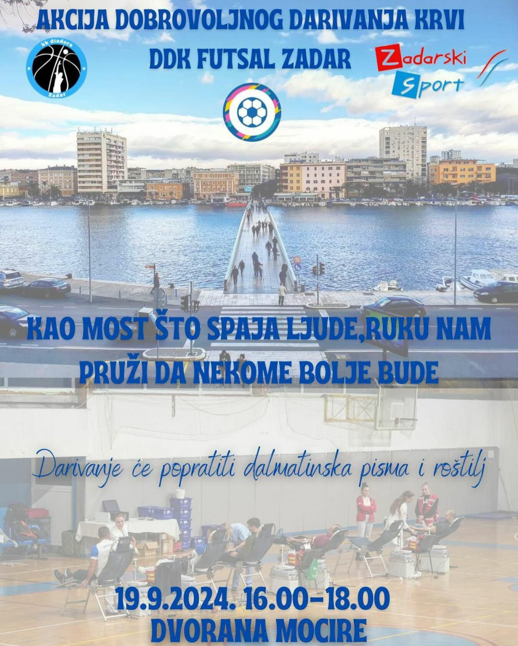 &lt;p&gt;Plakat najave akcije darivanja krvi&lt;/p&gt;