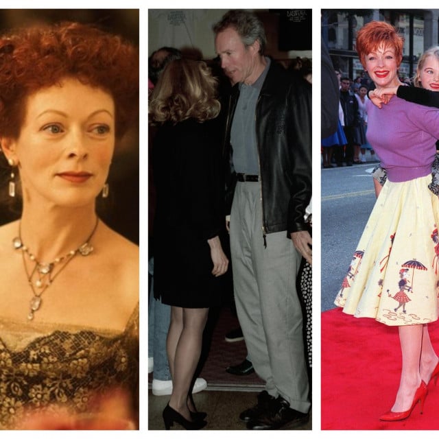 &lt;p&gt;Frances Fisher u ‘Titanicu‘ (lijevo) sa svojom velikom ljubavi Clintom Eastwoodom (sredina) i s njihovom kćeri Francescom (desno)&lt;/p&gt;