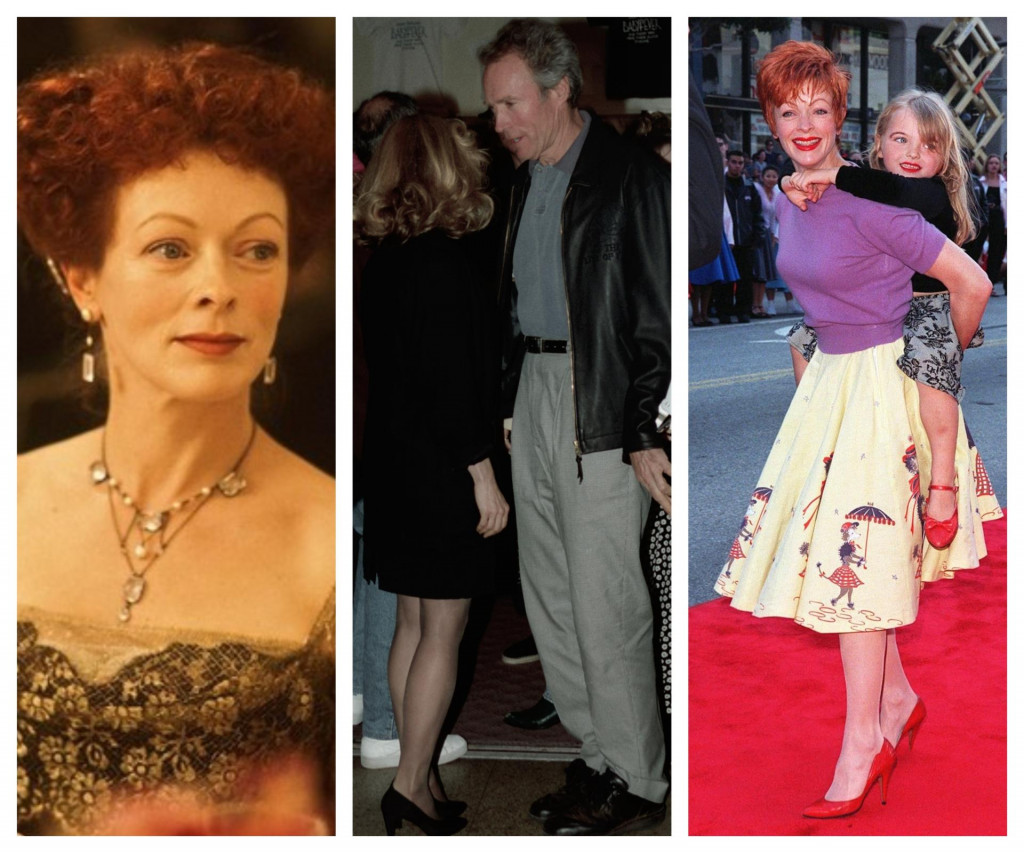 &lt;p&gt;Frances Fisher u ‘Titanicu‘ (lijevo) sa svojom velikom ljubavi Clintom Eastwoodom (sredina) i s njihovom kćeri Francescom (desno)&lt;/p&gt;