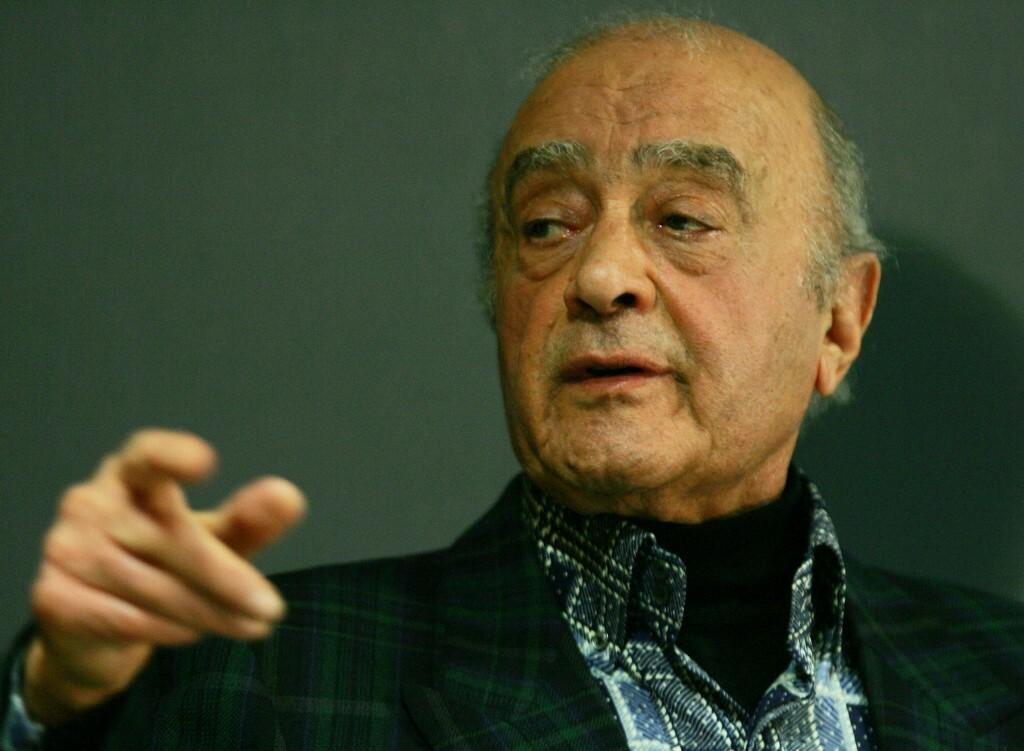 &lt;p&gt;Mohamed Al Fayed&lt;/p&gt;