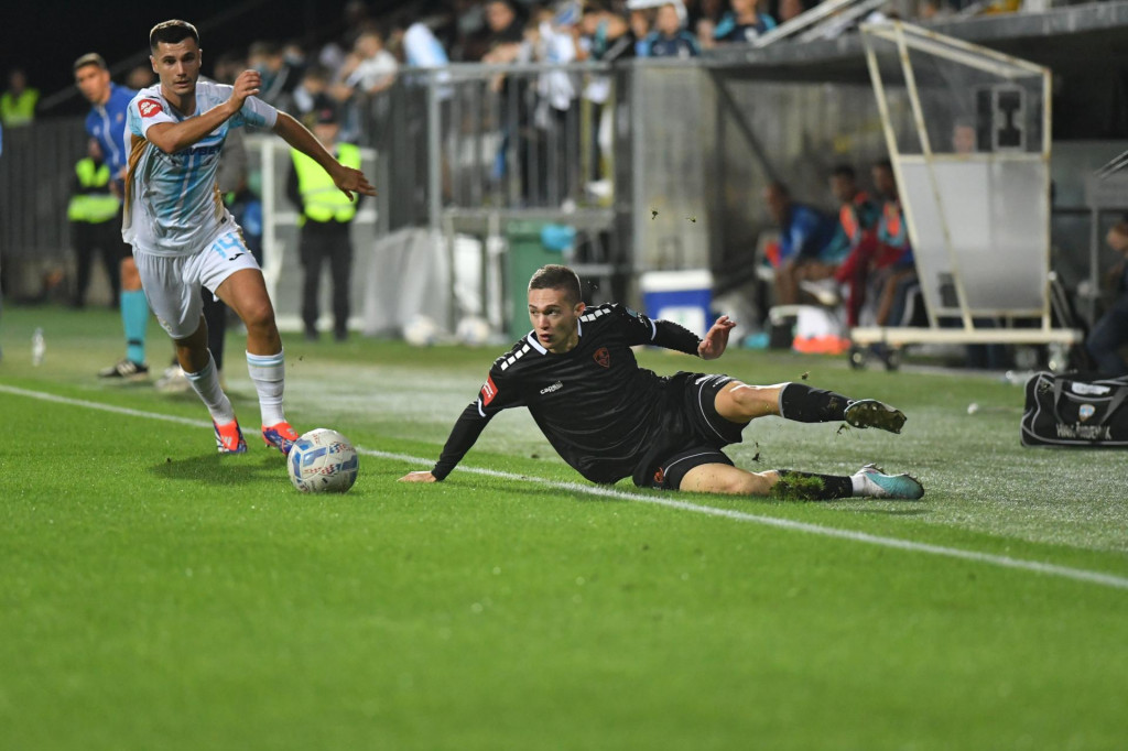 &lt;p&gt;Rijeka, 220924.&lt;br&gt;
Stadion Rujevica&lt;br&gt;
HNK Rijeka - HNK Sibenik, utakmica 7. kola SuperSport Hrvatske nogometne lige.&lt;br&gt;
Na fotografiji: Amer Gojak.&lt;br&gt;