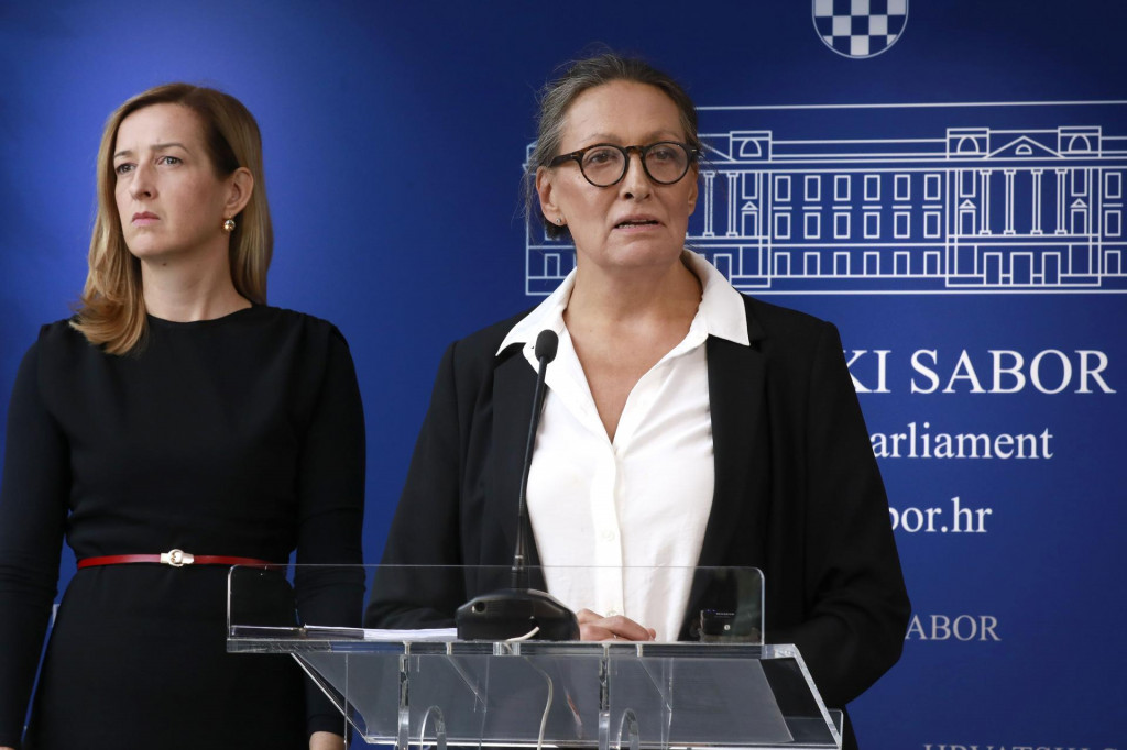 &lt;p&gt; Mirela Ahmetović i Urša Raukar-Gamulin izložile su inicijativu i okolnosti nelegalnog ugovora&lt;/p&gt;