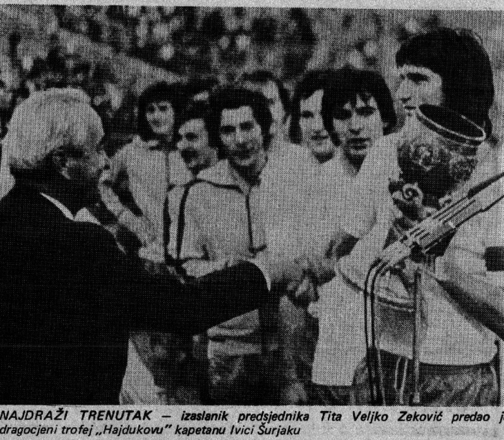 &lt;p&gt;Hajduk - Budućnost 1977.&lt;/p&gt;