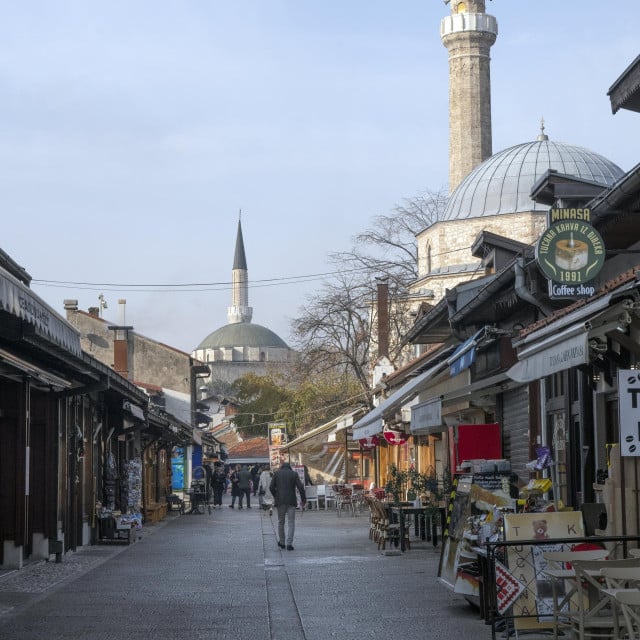 &lt;p&gt;Sarajevo, 091223.&lt;br&gt;
Panorama glavnog grada Bosne i Hercegovine.&lt;br&gt;
Na fotografiji: Bascarsija.&lt;br&gt;