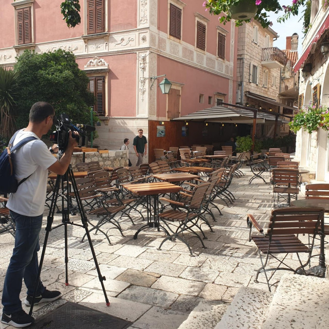 &lt;p&gt;Snimatelj jedne TV kuće nije se mogao nagledati utihnule Ulice sv. Marka.&lt;/p&gt;