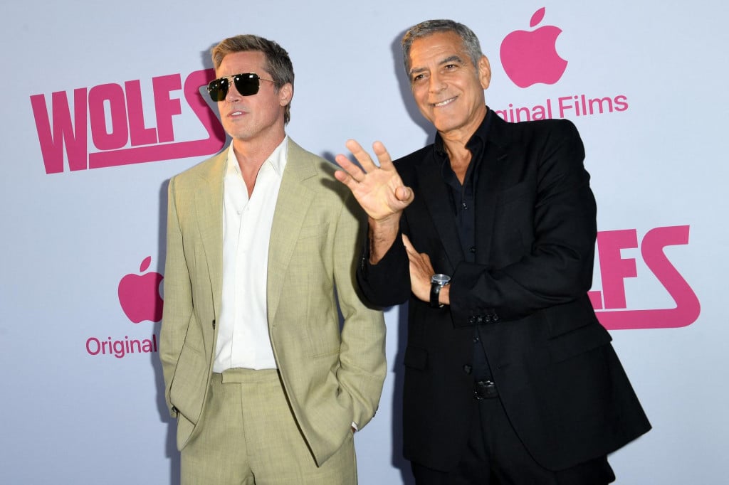 &lt;p&gt;Brad Pitt i George Clooney&lt;/p&gt;