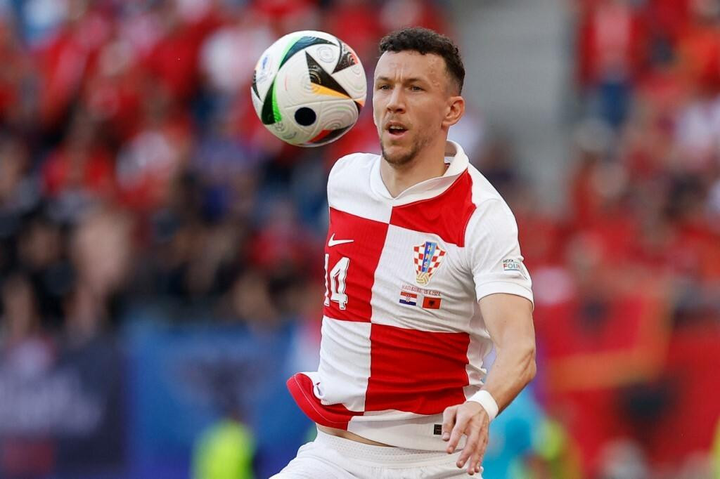 &lt;p&gt;Croatia‘s forward #14 Ivan Perisic controls the ball during the UEFA Euro 2024 Group B football match between Croatia and Albania at the Volksparkstadion in Hamburg on June 19, 2024. (Photo by Odd ANDERSEN/AFP)&lt;/p&gt;