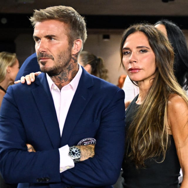 &lt;p&gt;Inter Miami‘s co-owner David Beckham and his wife, English fashion designer Victoria Beckham look on ahead of the round of 32 Leagues Cup football match between Inter Miami CF and Orlando City SC at DRV PNK Stadium in Fort Lauderdale, Florida, on August 2, 2023. (Photo by CHANDAN KHANNA/AFP)&lt;/p&gt;