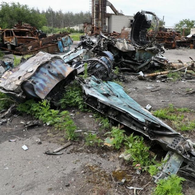 &lt;p&gt;Ostaci srušenog borbenog zrakoplova Suhoj Su-34/Arhivska fotografija&lt;/p&gt;