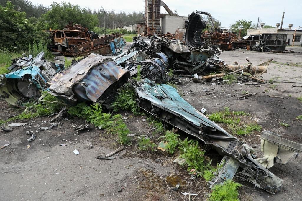 &lt;p&gt;Ostaci srušenog borbenog zrakoplova Suhoj Su-34/Arhivska fotografija&lt;/p&gt;