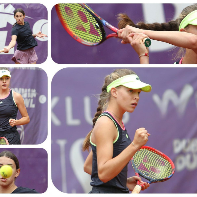 &lt;p&gt;Ana Petković i Lana Virc na J100 ITF Dubrovnik Cup&lt;/p&gt;