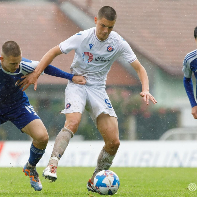 &lt;p&gt;Toni Ruso (Hajduk) u finalu pionirskog Kupa Hrvatske 2024. protiv Dinama&lt;/p&gt;