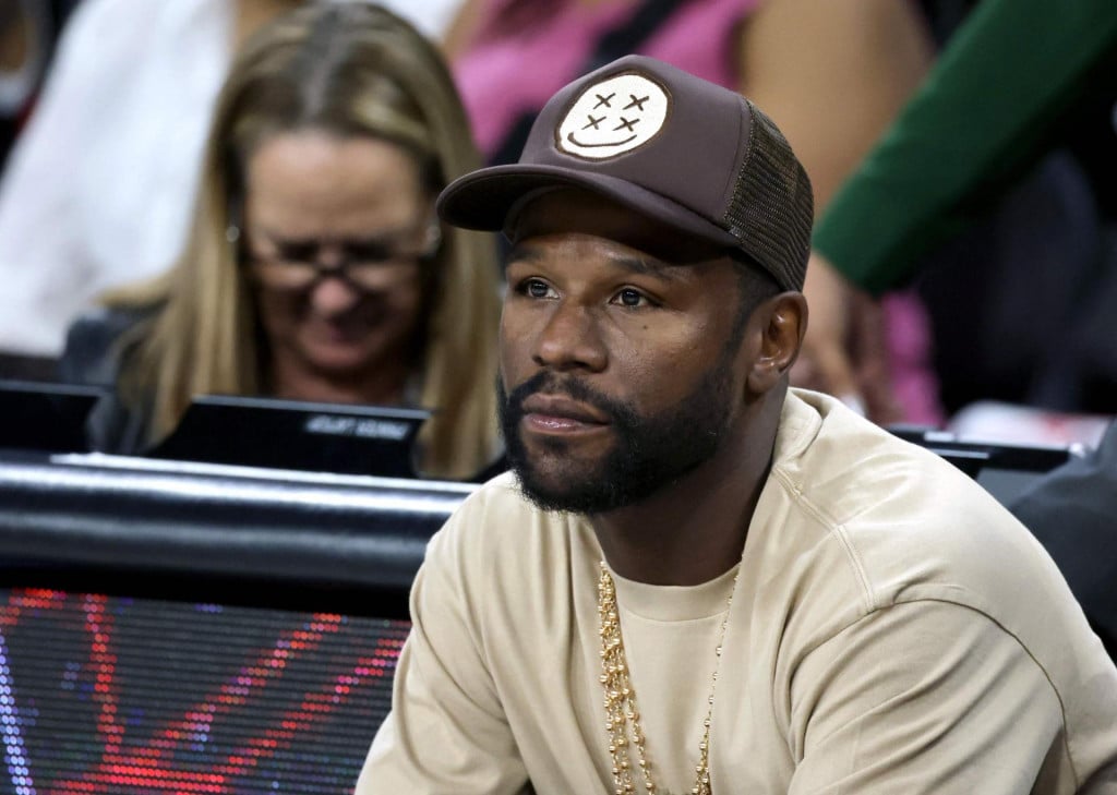 &lt;p&gt;LAS VEGAS, NEVADA - OCTOBER 04: Floyd Mayweather Jr. attends of Game Three of the 2024 WNBA Playoffs semifinals between the New York Liberty and the Las Vegas Aces at Michelob ULTRA Arena on October 04, 2024 in Las Vegas, Nevada. The Aces defeated the Liberty 95-81. NOTE TO USER: User expressly acknowledges and agrees that, by downloading and or using this photograph, User is consenting to the terms and conditions of the Getty Images License Agreement. Ethan Miller/Getty Images/AFP (Photo by Ethan Miller/GETTY IMAGES NORTH AMERICA/Getty Images via AFP)&lt;/p&gt;