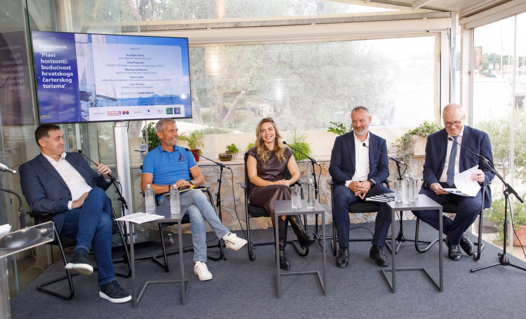 &lt;p&gt;Panelisti s lijeva: Jure Smoljo, Sean Lisjak, Martina Cvitković,  Kristijan Pavić, Saša Popovac&lt;/p&gt;