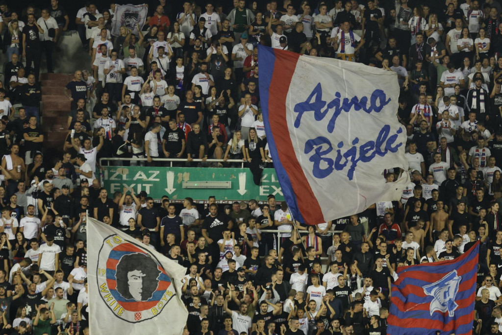 &lt;p&gt;Split, 210924.&lt;br&gt;
Stadion Poljud.&lt;br&gt;
HNK Hajduk Split - HNK Gorica, utakmica 7. kola SuperSport HNL-a.&lt;br&gt;
Na fotografiji: Torcida.&lt;br&gt;