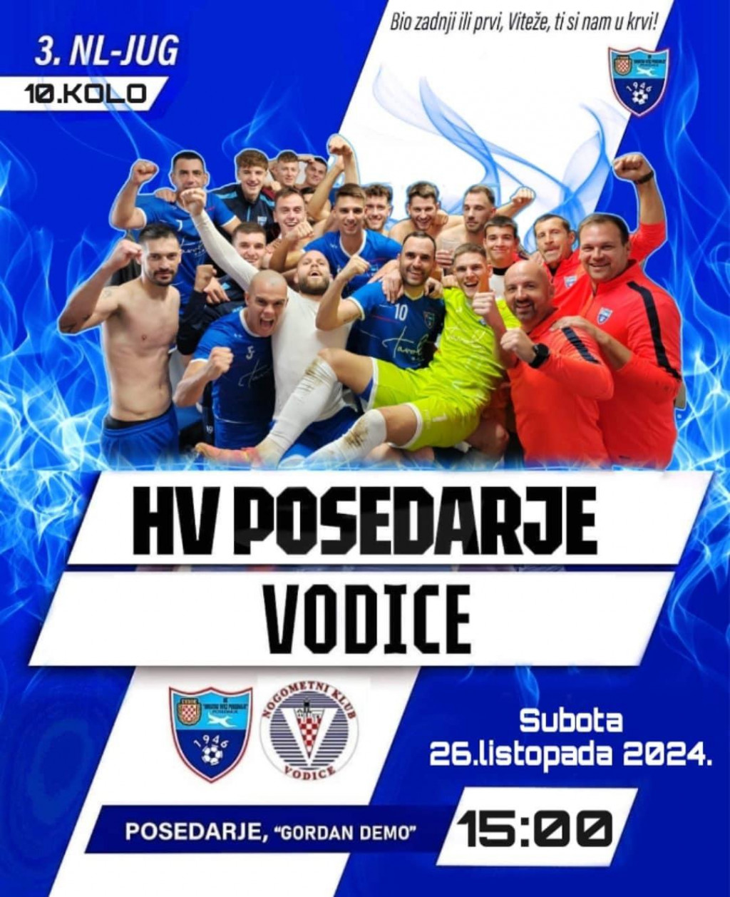 &lt;p&gt;HV Posedarje dočekuje Vodice&lt;/p&gt;