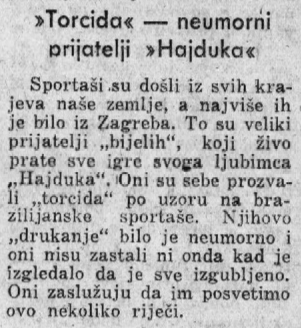 &lt;p&gt;Tekst u Slobodnoj Dalmaciji od 31. listopada 1950. godine&lt;/p&gt;