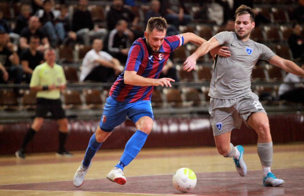 &lt;p&gt;Kapetan Squarea Hrvoje Cvjetković protiv Futsal Dinama u sezoni 2021./22.&lt;/p&gt;