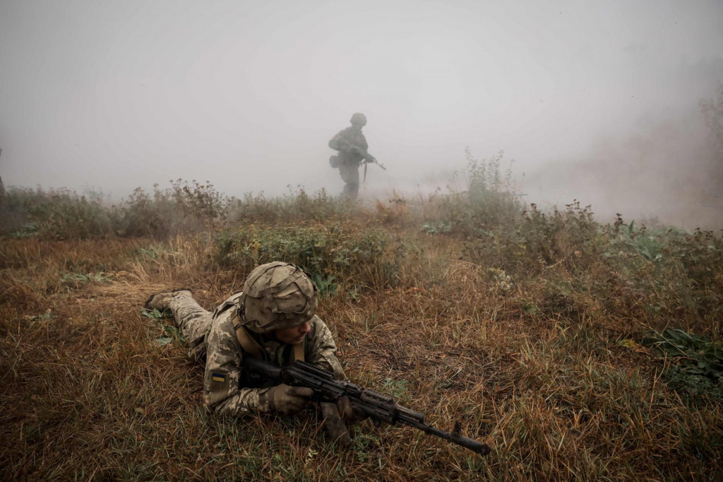 &lt;p&gt;New recruits of the 24th Mechanized Brigade improve their tactical skills on an obstacle course at a training field at an undisclosed location in Donetsk region on October 14, 2024. (Photo by Handout/24th Mechanized Brigade of Ukrainian Armed Forces/AFP)/RESTRICTED TO EDITORIAL USE - MANDATORY CREDIT ”AFP PHOTO/24th Mechanized Brigade of Ukrainian Armed Forces ” - NO MARKETING NO ADVERTISING CAMPAIGNS - DISTRIBUTED AS A SERVICE TO CLIENTS&lt;/p&gt;