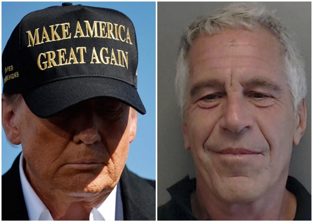 &lt;p&gt;Donald Trump i Jeffrey Epstein&lt;/p&gt;