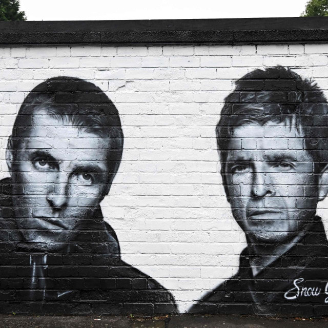 &lt;p&gt;Mural u Manchesteru: Liam i Noel Gallagher &lt;/p&gt;