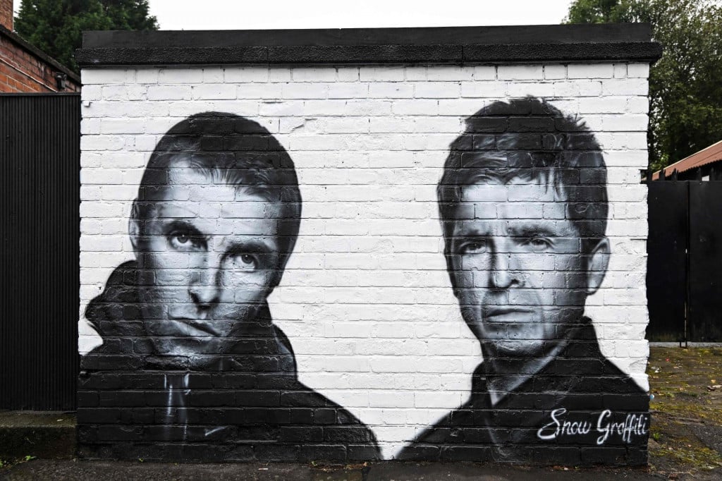 &lt;p&gt;Mural u Manchesteru: Liam i Noel Gallagher &lt;/p&gt;