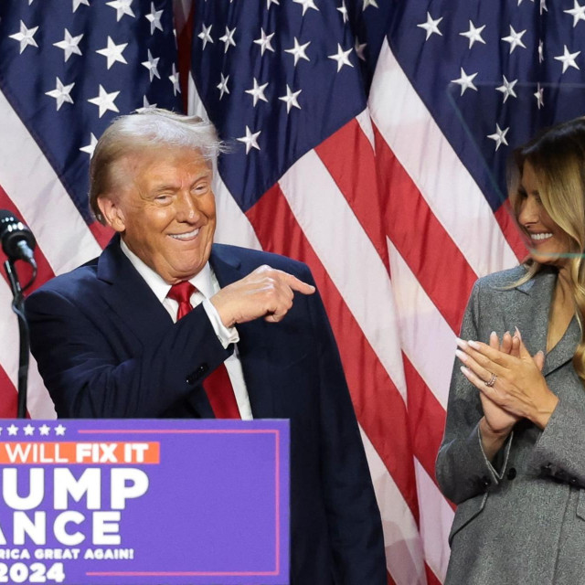 &lt;p&gt;Drugi put u Bijeloj kući, Donald i Melania Trump&lt;/p&gt;