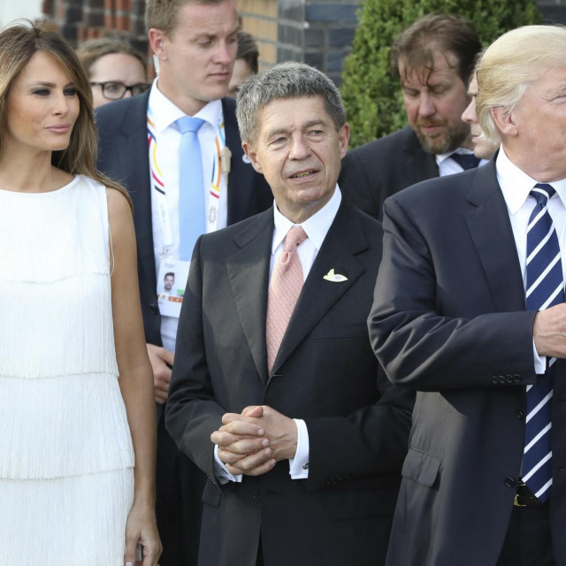 &lt;p&gt;Donald i Melania Trump, Olaf Scholz (krajjnje lijevo)&lt;/p&gt;