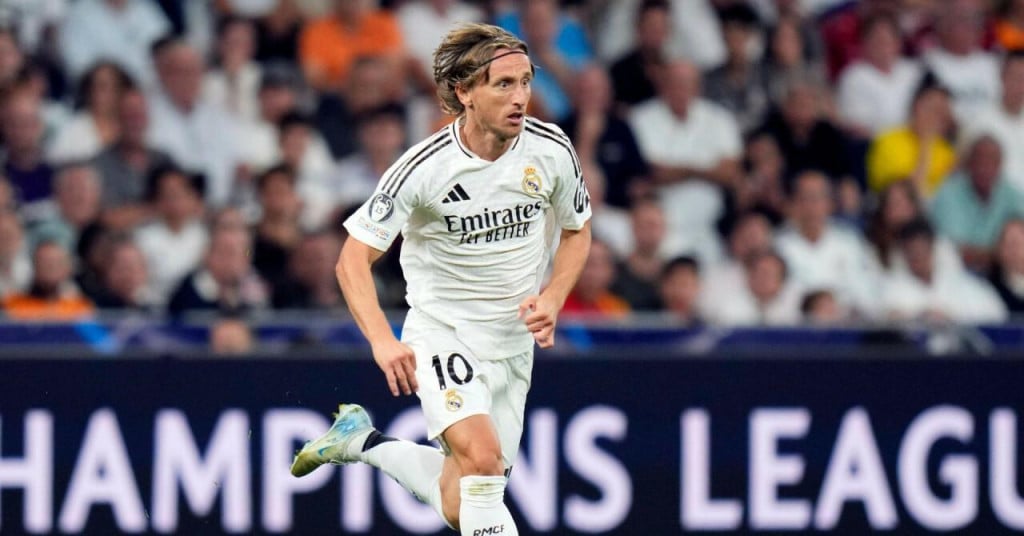 &lt;p&gt;Luka Modrić&lt;/p&gt;