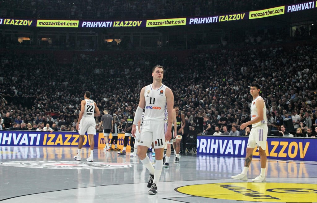 &lt;p&gt;Mario Hezonja u beogradskoj Areni protiv Partizana u sezoni 2022./23. &lt;/p&gt;