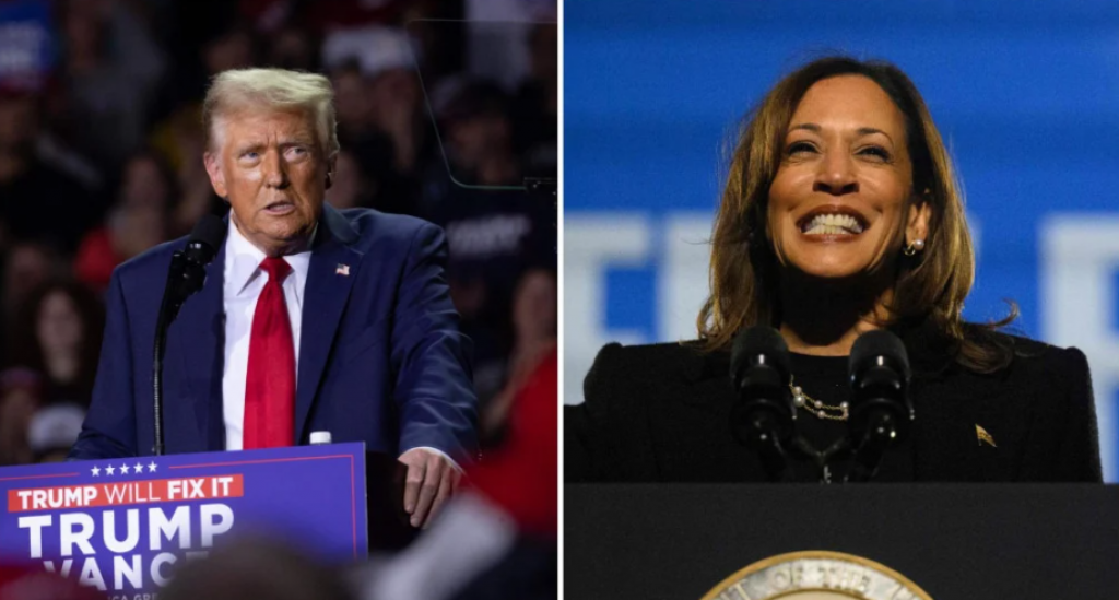 &lt;p&gt;Donald Trump, Kamala Harris&lt;/p&gt;