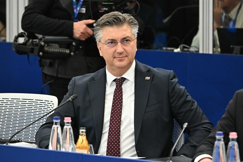 &lt;p&gt;Croatia‘s Prime Minister Andrej Plenkovic sits prior an Informal Meeting of Heads of State or Government of the European Union in Budapest, Hungary, on November 8, 2024. The fifth meeting of the European Political Community will see leaders from across Europe in Budapest and will address security challenges, including the war in Ukraine and the ongoing escalation in the Middle East. (Photo by Attila KISBENEDEK/AFP)&lt;/p&gt;