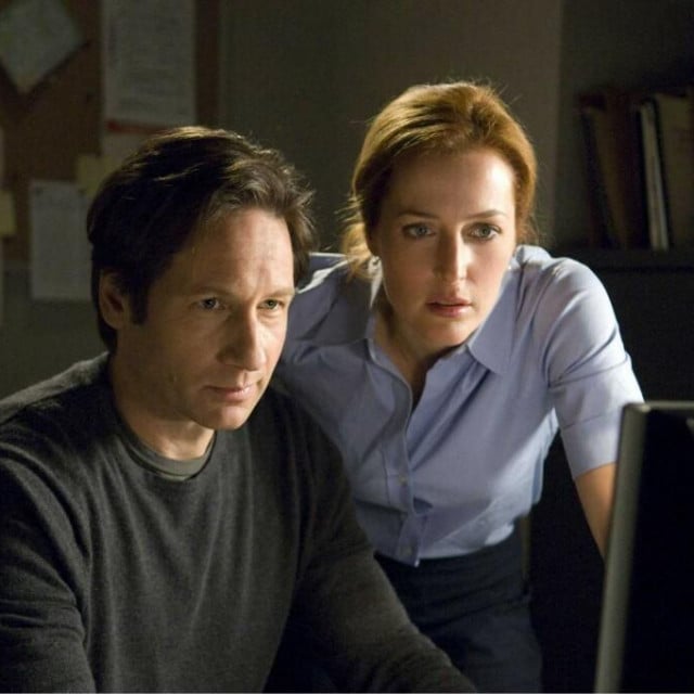 &lt;p&gt;David Duchovny i Gillian Anderson&lt;/p&gt;