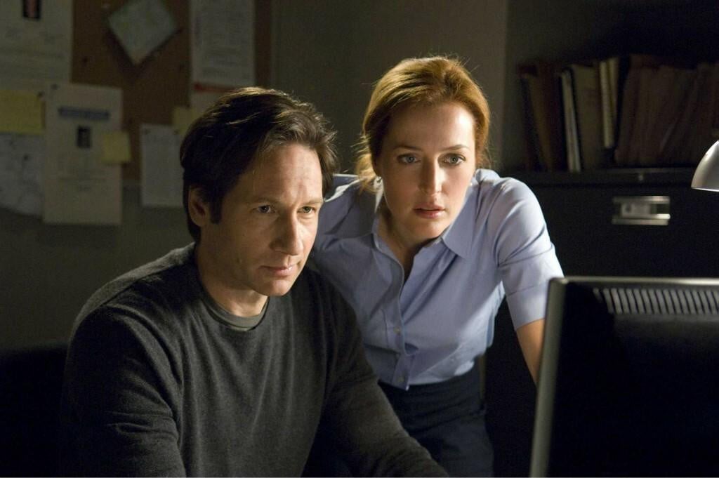 &lt;p&gt;David Duchovny i Gillian Anderson&lt;/p&gt;