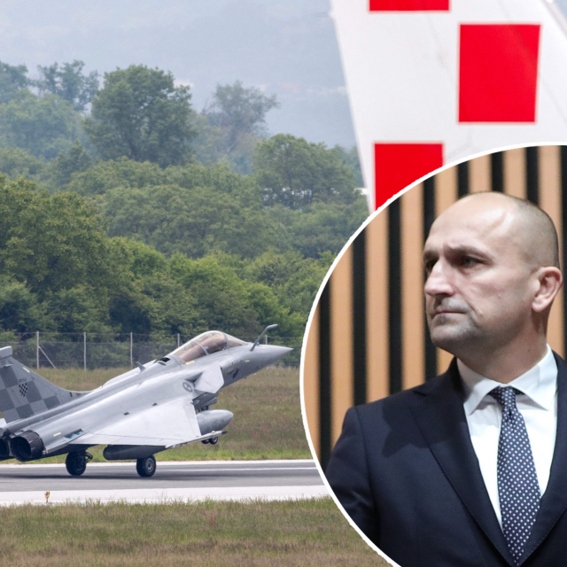 &lt;p&gt;Ivan Anušić; Rafale na pisti u Zagrebu&lt;/p&gt;