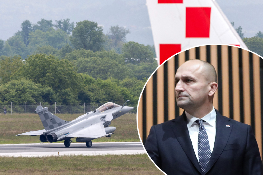 &lt;p&gt;Ivan Anušić; Rafale na pisti u Zagrebu&lt;/p&gt;