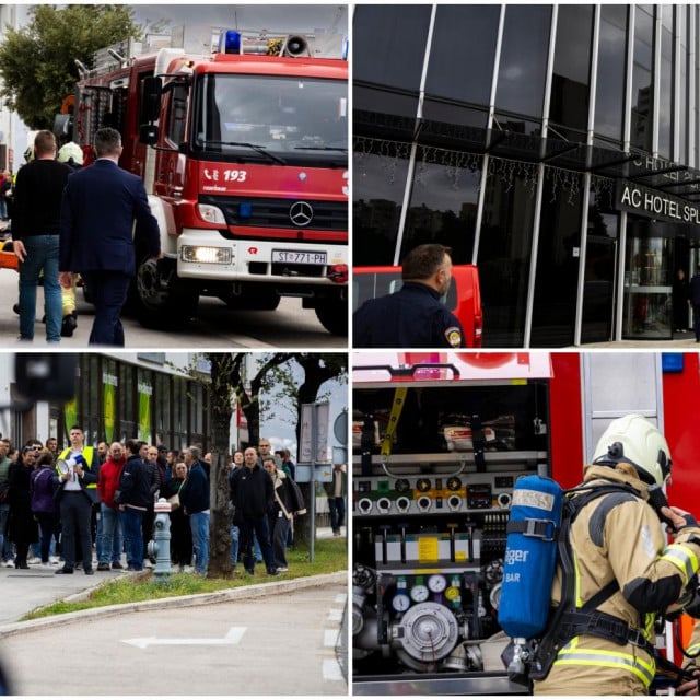 &lt;p&gt;Vježba evakuacije u hotelu Marriot u Westgate­-u&lt;/p&gt;