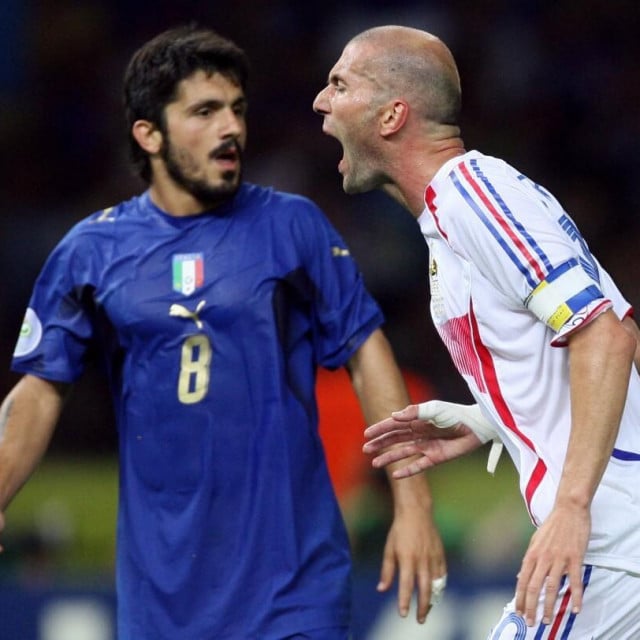 &lt;p&gt;Gennaro Gattuso i Zinedine Zidane&lt;/p&gt;